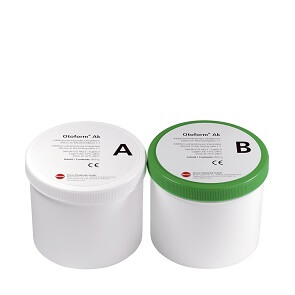 Pasta de impresión Otoform Ak A+B (2x544 ml. Incl. cucharas dosificadoras)                                                                                                                                                                                