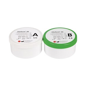 Pasta de impresión Otoform Ak A+B (2x272 ml. Incl. cucharas dosificadoras)                                                                                                                                                                                